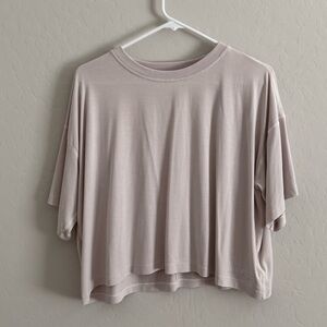 Lululemon Cropped Oversized Tee